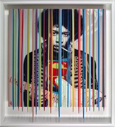Glamour Jimmy II by Srinjoy - Mixed Media sized 36x36 inches. Available from Whitewall Galleries